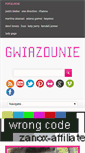 Mobile Screenshot of gwiazdunie.pl